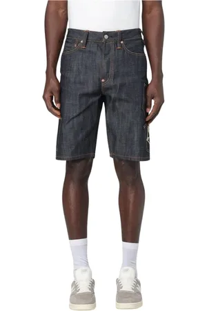 Evisu Denim Shorts, male, , Size: W29 Modern Denim Shorts