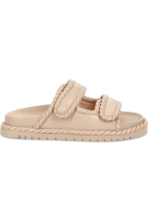 Bibi Lou Sliders, female, , Size: 6 US Comfortable Flat Sandals in Eco-Leather