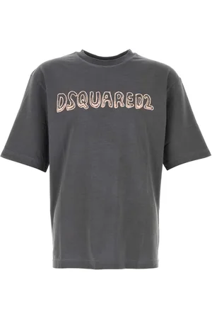 Dsquared2 T-Shirts, male, , Size: L Dark Grey Cotton T-Shirt