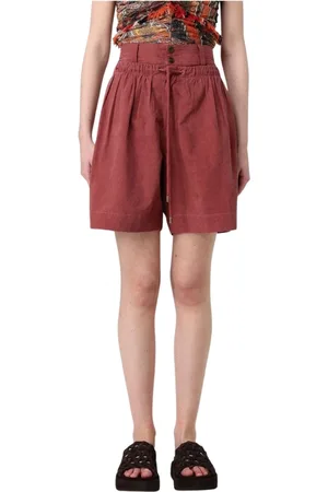 Max Mara Casual Shorts, female, , Size: XS Elegant Brick Red Short Coat