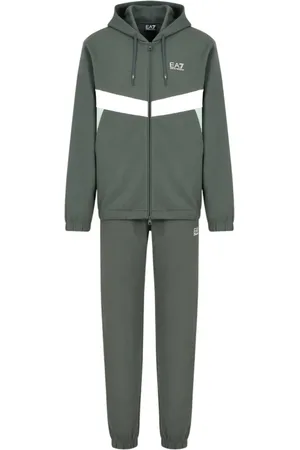 EA7 Training Sets, male, , Size: L Gray Sporty Tracksuit Set