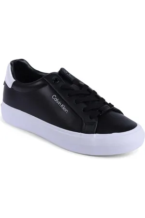 Calvin Klein Sneakers, female, , Size: 10 US Leather Low Top Sneaker