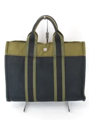 Hermès Pre-owned Tote Bags, female, , Size: ONE SIZE Pre-owned Canvas handbags