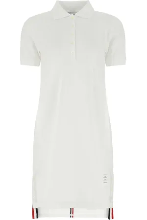 Thom Browne Shirt Dresses, female, , Size: 3XS Polo Shirt Dress