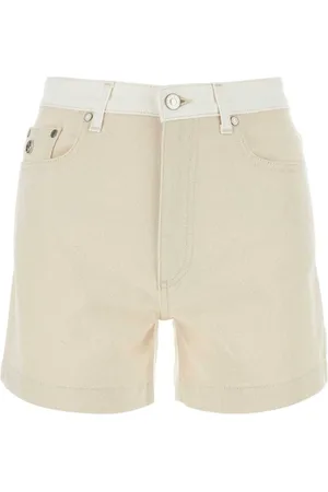 Stella McCartney Denim Shorts, female, , Size: W26 Two-tone Denim Shorts