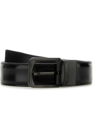 Ermenegildo Zegna Belts, male, , Size: 115 CM Chevron Buckle Belt