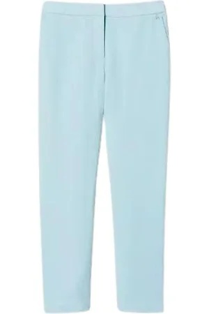 Twin-Set Cropped Trousers, female, , Size: M Cigarette pants for women