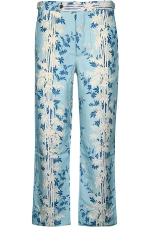 BODE Straight Trousers, male, , Size: W34 Stylish Pants for Men and Women