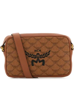 MCM Cross Body Bags, female, , Size: ONE SIZE Canvas Crossbody Bag with Himmel Print