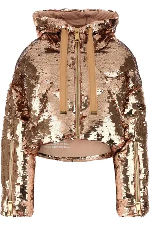 Khrisjoy Winter Jackets, female, , Size: XS Stylish Embellished Down Jacket
