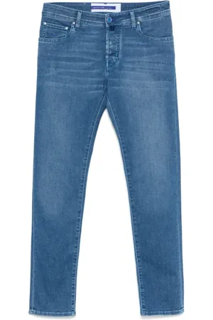 Jacob Cohen Slim-fit Jeans, male, , Size: W38 Slim Fit Jeans with Pocket Detail