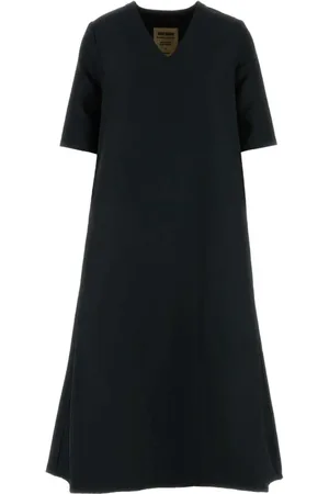 UMA WANG Maxi Dresses, female, , Size: S Slate Polyester Apostle Dress