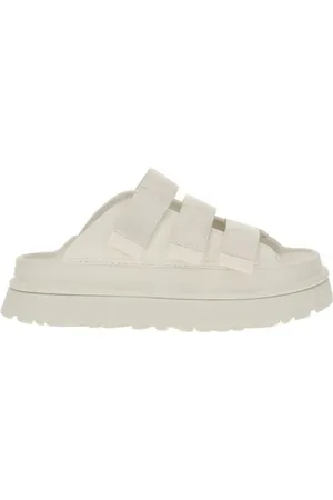 UGG Sliders, female, , Size: 9 US Platform Sandals with Velcro Strap