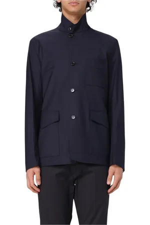 Paul Smith Light Jackets, male, , Size: XL Modern HighNeck Blazer