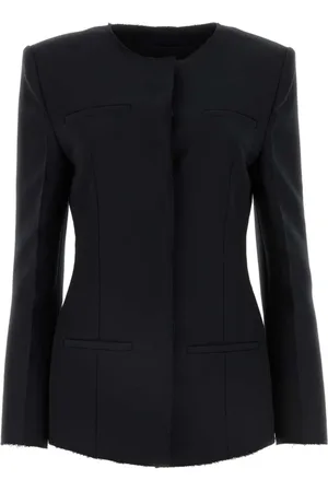 Msgm Blazers, female, , Size: 3XS Stretch Polyester Blend Blazer