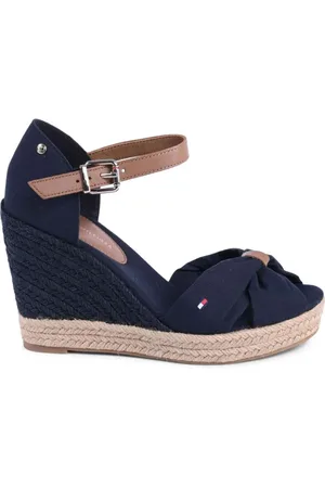 Tommy Hilfiger Wedges, female, , Size: 11 US Wedge Espadrille Sandals