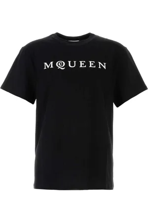 Alexander McQueen T-Shirts, male, , Size: XL Cotton T-Shirt