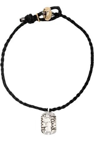 Paul Smith Bracelets, female, , Size: ONE SIZE Charm Woven Bracelet Stylish Men Jewelry