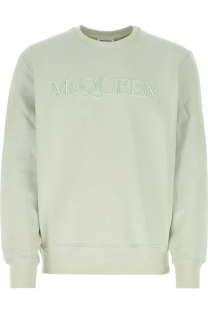 Alexander McQueen Sweatshirts, male, , Size: M Pastel Cotton Sweatshirt for Men