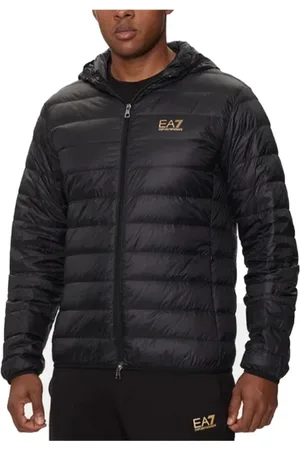 EA7 Winter Jackets, male, , Size: 2XL Sporty Core Identity Puffer Jacket