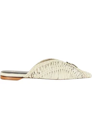 Patrizia Pepe Mules, female, , Size: 9 US Flat Shoes Rivet Detail