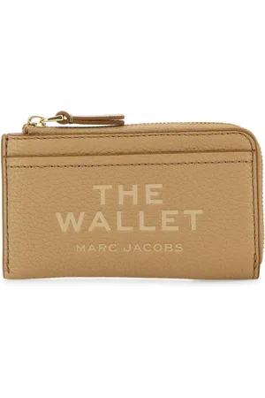 Marc Jacobs Wallets & Cardholders, female, , Size: ONE SIZE Camel Leather Wallet