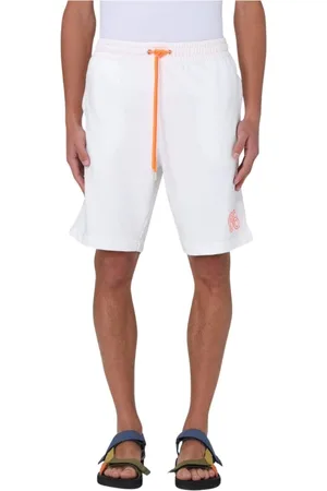sun68 Casual Shorts, male, , Size: M Stylish Cotton Shorts with Elastic Waistband