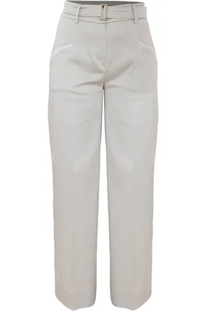 Kocca Wide Trousers, female, , Size: 2XL Cotton Wide-Leg Trousers with Pockets