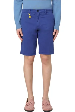 Manuel Ritz Casual Shorts, male, , Size: L Refined Casual Shorts with Modern Styling
