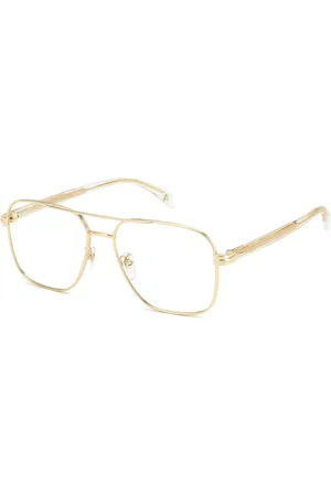 DB EYEWEAR BY DAVID BECKHAM Glasses, unisex, , Size: 57 MM Gold Crystal Sunglasses DB 7103 Frames
