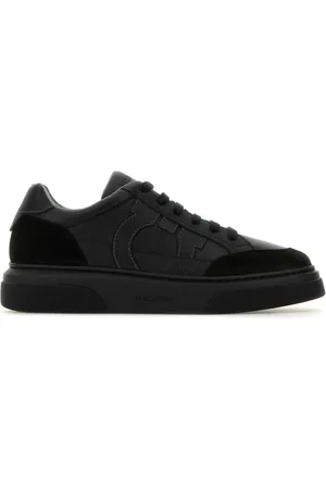 Salvatore Ferragamo Sneakers, male, , Size: 5 1/2 US Leather Cassina Sneakers