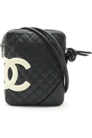 CHANEL Pre-owned Cross Body Bags, female, , Size: ONE SIZE Pre-owned Leather shoulder-bags