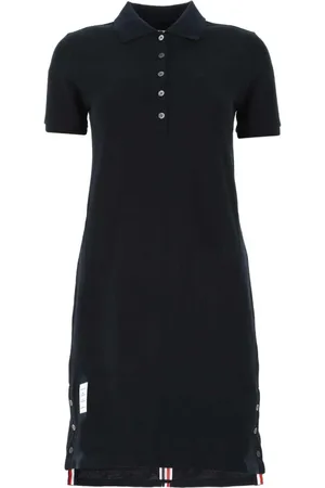 Thom Browne Shirt Dresses, female, , Size: 3XS Midnight Polo Shirt Dress