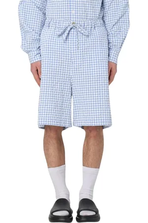 Marni Casual Shorts, male, , Size: S Stylish Gingham Woven Shorts