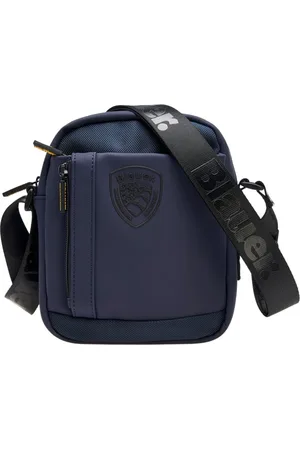 Blauer Messenger Bags, male, , Size: ONE SIZE Cordura Rubber Crossbody Bag