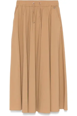 HERNO Midi Skirts, female, , Size: 2XS Flared Midi Skirt with Pockets