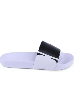 Calvin Klein Sliders, female, , Size: 11 US Nylon Slide Sandals