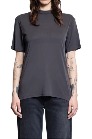 STUDIO NICHOLSON T-Shirts, female, , Size: 2XS Lyocell Jersey T-Shirt with Relaxed Fit