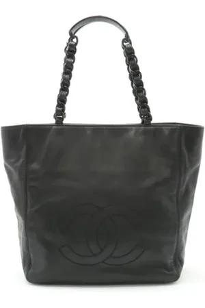 CHANEL Pre-owned Tote Bags, female, , Size: ONE SIZE Pre-owned Leather totes