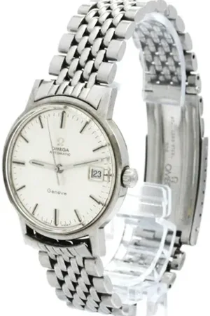 Omega Pre-owned Watches, male, , Size: ONE SIZE Pre-owned Stainless Steel watches