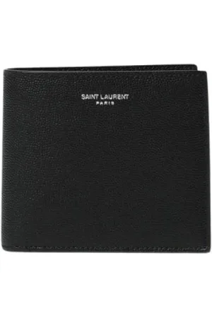 Saint Laurent Wallets & Cardholders, male, , Size: ONE SIZE Premium Leather Bifold Wallet