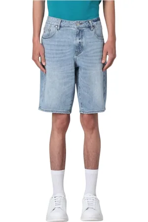 Armani Exchange Denim Shorts, male, , Size: W34 Classic Denim Shorts