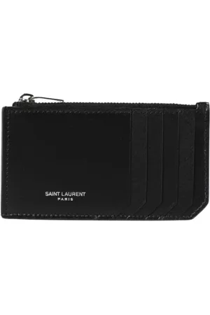 Saint Laurent Wallets & Cardholders, male, , Size: ONE SIZE Leather Card Holder
