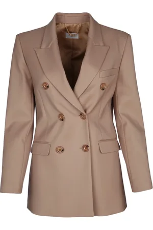 Elisabetta Franchi Blazers, female, , Size: L Double-Breasted Jacket