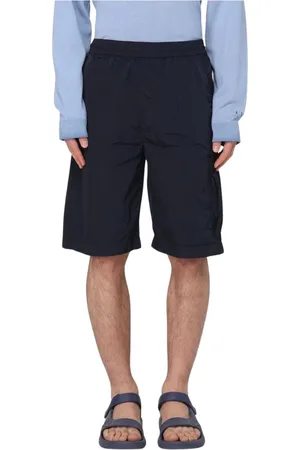 C.P. Company Casual Shorts, male, , Size: L Nylon Cargo Shorts Green Stylish Versatile