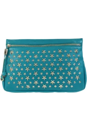 Jimmy Choo Pre-owned Clutches, female, , Size: ONE SIZE Pre-owned Leather clutches