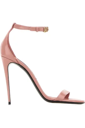 Dolce & Gabbana High Heel Sandals, female, , Size: 9 US Leather Keira Sandals