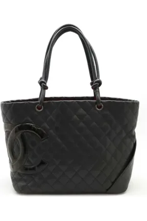 CHANEL Pre-owned Tote Bags, female, , Size: ONE SIZE Pre-owned Leather shoulder-bags