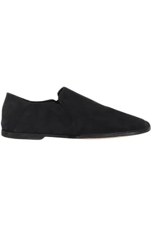 vic matiè Loafers, male, , Size: 14 US Suede Leather Loafers with Leather Sole