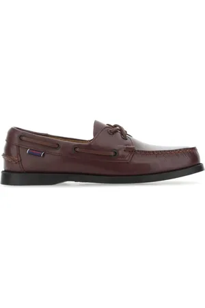 SEBAGO Loafers, male, , Size: 6 1/2 US Grape Leather Portland Loafers